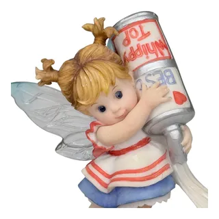 Photo of My Little Kitchen Fairies Waffle Fairie Whip Cream Figurine Acrylic Fairy Wings