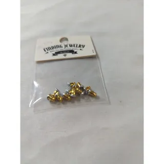 Photo of Finding Jewelry Gold and silver earrings backs 12.pc
