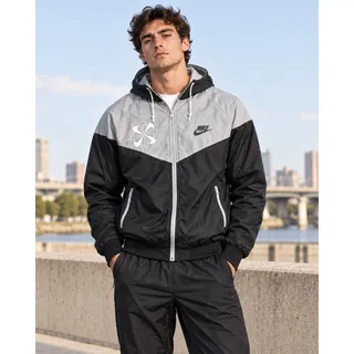 Photo of Nike Windrunner 25th Anniversary Jacket Men’s M Black Gray Retro Y2K