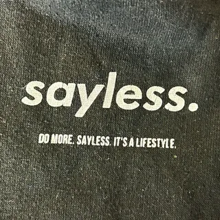 Photo of Sayless Black Graphic Pullover Hoodie Streetwear Logo Motivational Unisex