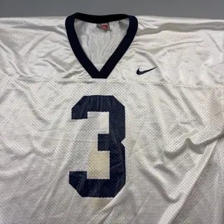 Photo of Vintage Penn State Nike Jersey Nike Team XXL White #3 y2k