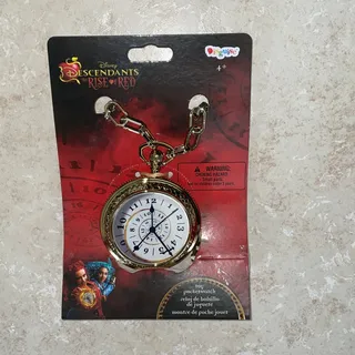 Photo of DISNEY DESCENDANTS RISE OF RED POCKET WATCH HALLOWEEN COSTUME JEWELRY NEW