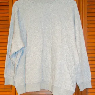 Photo of Old Navy Men's Gray Sweatshirt Diamond Pattern Crewneck Pullover Size XXL