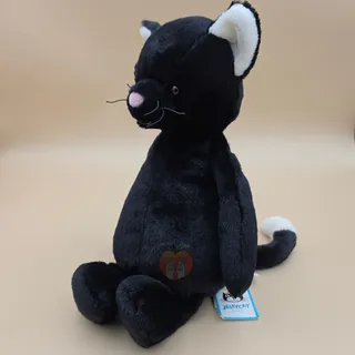 Photo of Jellycat Bashful Black Kitten Medium - AUTHENTIC - NEW WITH TAGS