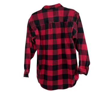 Photo of Field & Stream XL Red Buffalo Plaid Heavy Cotton Flannel Grunge Gorpcore Shirt
