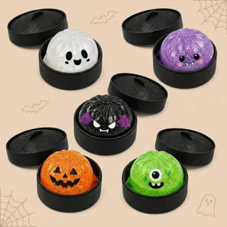Photo of Halloween Glitter Slow Rise Maltose Dumpling Squishy Toy