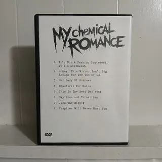 Photo of My Chemical Romance DVD Live Fireside Bowl Chicago 2002 Punk Emo Screamo Concert