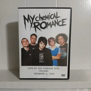Photo of My Chemical Romance DVD Live Fireside Bowl Chicago 2002 Punk Emo Screamo Concert