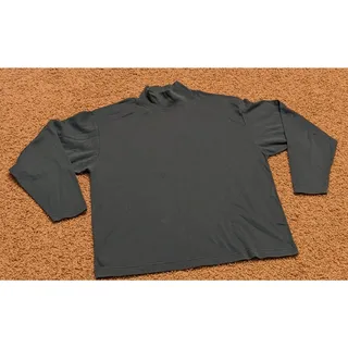 Photo of Crystal Kobe Green Turtle-Neck Long Sleeve Womens  Top Size L