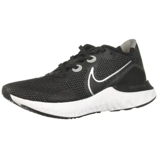Photo of NIKE RENEW RUN LOW TRAINERS WOMEN SHOES Black Metallic Silver White Size 9 M