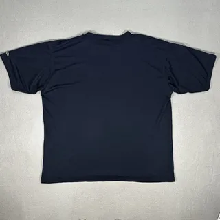 Photo of Vintage Lacoste Performance Tennis T Shirt XXL Navy Blue Mesh Top 1990s Spain
