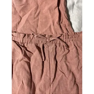 Photo of Art Class Linen Look Women’s Pants Taupe- Ish Light Rust Color XL 14
