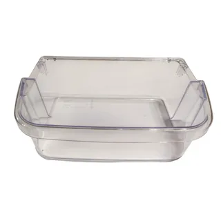 Photo of Whirlpool Refrigerator Door Shelf Bin 2264470 W11396038 OEM Clear Door Bin