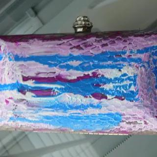 Photo of Hardcase Party Painted Clutch 7x4
