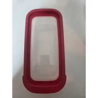 Photo of Rubbermaid Red View Lid Food Storage Container set of 2