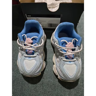 Photo of New Balance 9060 Toddler Pastel Blue Foot Locker Exclusive IV9060AF, Size 5 C