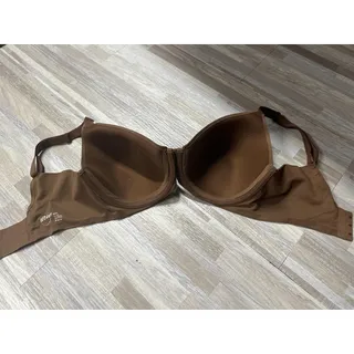 Photo of Aerie Bra Womens 36DD Brown Real Free Full Coverage T-Shirt Underwire Padded