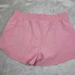 Photo of Women’s Under Armour Flex Woven 2 In 1 Shorts 2XL Pink Workout Exercise