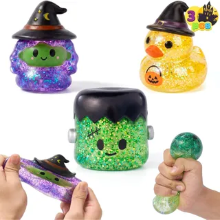 Photo of 🔥JOYIN Halloween Glitter Squishy Toys 3 Pack BNWT🔥