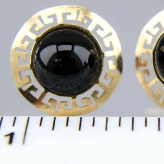 Photo of Vintage 14k yellow gold greek
