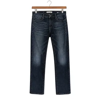 Photo of Banana Republic Premium Denim Blue Dark Wash Straight Leg Jeans Womens 27