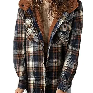 Photo of Jackets Flannel Shirt Shacket