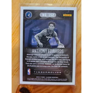 Photo of Anthony Edwards 2020-2021 Panini Illusions #152 - Rookie - Timberwolves - NBA
