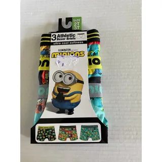 Photo of Copied - Minions 3 pack briefs underwear size 2T 3T NWT