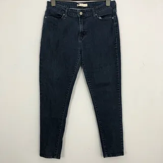 Photo of Levis 535 Leggings Jeans Womens W33 L30 Dark Wash Denim Super Skinny Jeggings