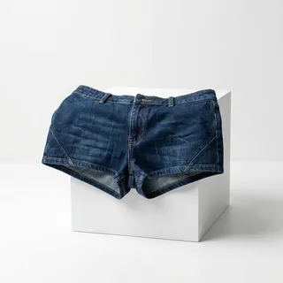 Photo of Edittreat Denim Playsuit XL Dark Blue