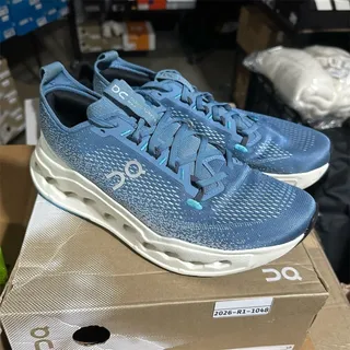 Photo of On Running Cloudsurfer Max 'Blue/White' Running Sneakers | Men's Size 10 | EUC