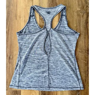 Photo of University Nevada Reno Women’s X Large Navy White Racerback Keyhole Tank Top,EUC