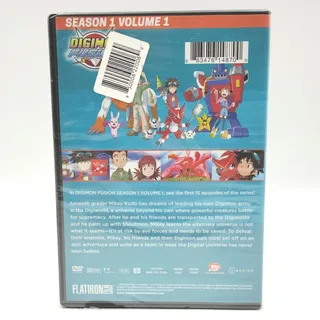 Photo of Digimon Fusion Season 1 Volume 1 DVD Brand New Sealed 2015 Anime Kids Cartoon