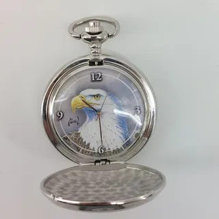 Photo of Avon Men's Pocket Watch Eagle Watch Majestic Flight Mountain