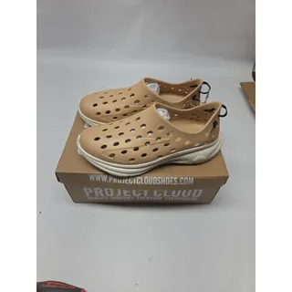 Photo of Project Cloud Recovery Shoes Women’s 8.5M-9.5 Tan Non Slip Waterproof Slip On