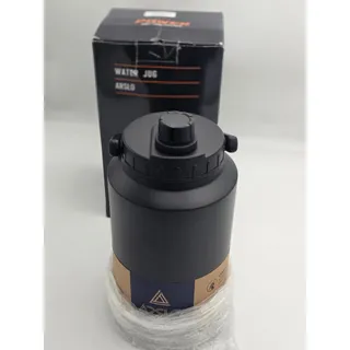 Photo of ARSLO 1 Gallon 128oz Insulated Stainless Steel Water Jug Handle Black Open Box