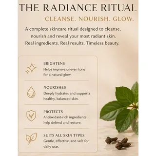 Photo of ECLAT OBSCURA Radiance Ritual Set, 2 Soaps, Moisturizer, Vitamin C Serum