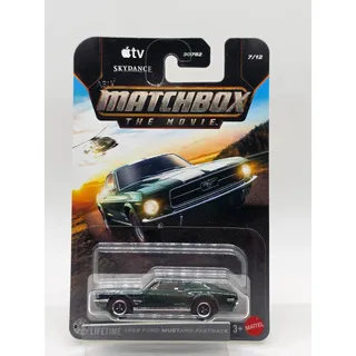 Photo of 2026 Matchbox The Movie 1968 Ford Mustang Fastback Highland Green 7/12