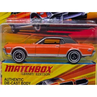 Photo of Matchbox Lesney Edition 1968 Mercury Cougar Orange Black 1:64
