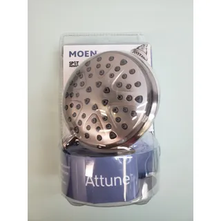 Photo of Moen 218W0SRN Attune 8-Function Wall Mount Fixed Showerhead, Spot Resist Nickel