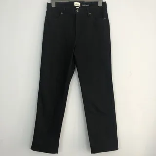 Photo of Jordache Straight High-Rise Jeans Womens 12 Black Vintage-Style Dark Wash