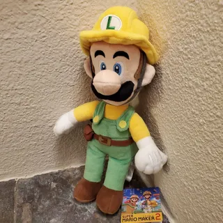 Photo of Plush - Builder Luigi 10-Inch (NEW) - Super Mario - Nintendo