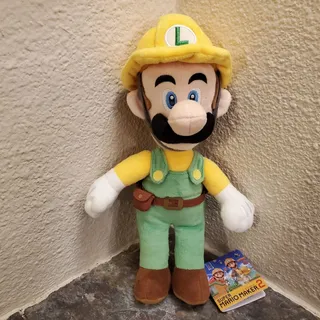 Photo of Plush - Builder Luigi 10-Inch (NEW) - Super Mario - Nintendo