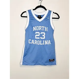 Photo of JORDAN North Carolina Michael Jordan #23 Youth Basketball Jersey Medium UNC