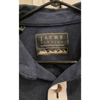 Photo of New Jachs New York Navy Blue Men's Long Sleeve Shirt - Size Small