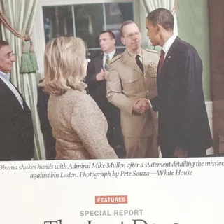 Photo of Time Magazine May 7, 2012 - Last Days of Osama Bin Laden, Ironman Avengers