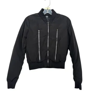Photo of ALO Yoga Off Duty Bomber Down Filled Puffer Athleisure Classic black size XS