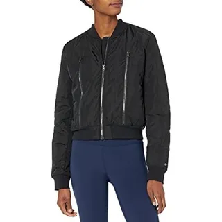 Photo of ALO Yoga Off Duty Bomber Down Filled Puffer Athleisure Classic black size XS