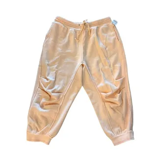 Photo of Free People Day Off Women's Fleece Jogger in Tender Peach, Size L