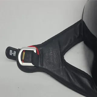 Photo of Harley Davidson Half Shell Rally Rider Motorcycle Helmet Size XL